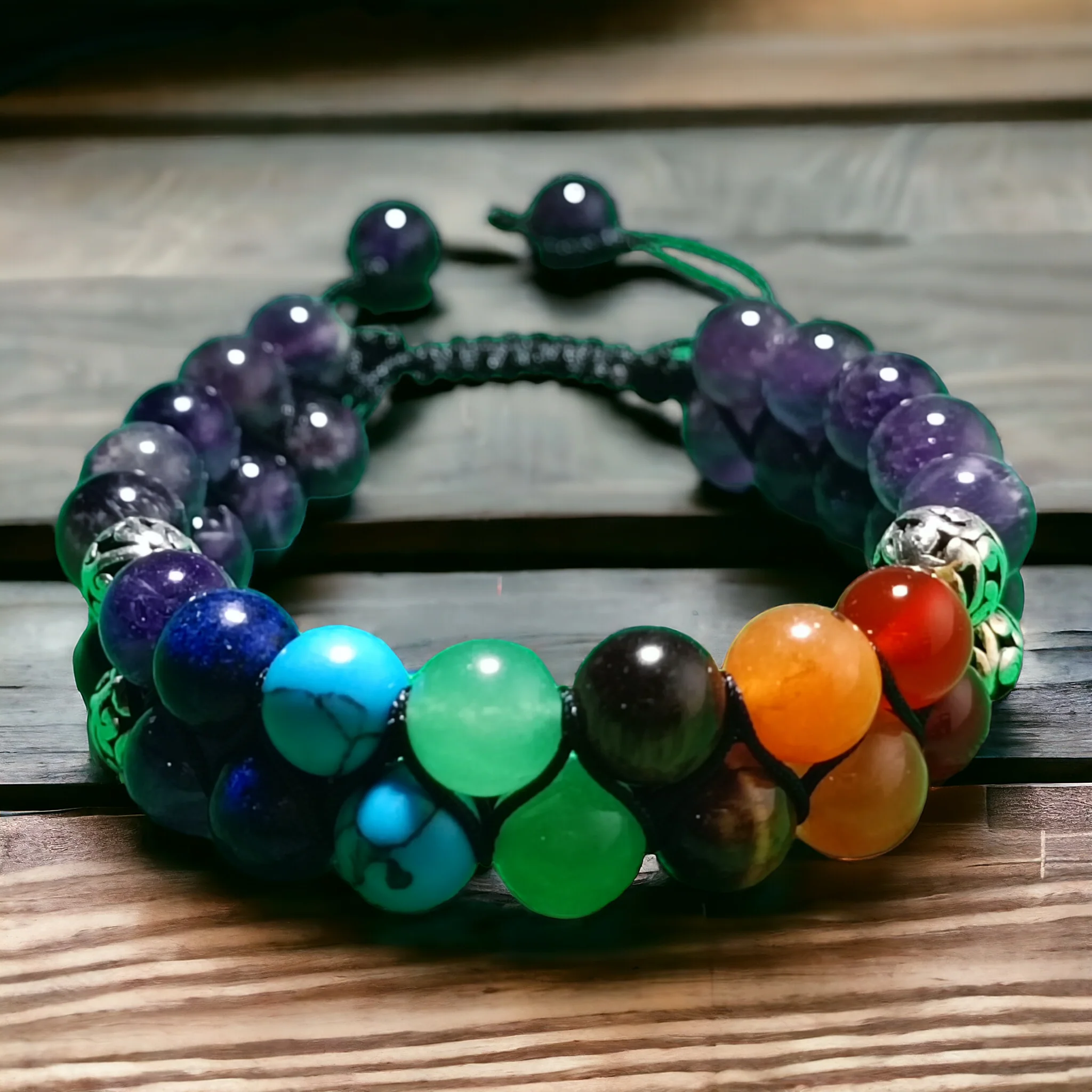 Bracelets 7 Chakras : Harmonisation des énergies